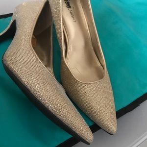 Gold heels